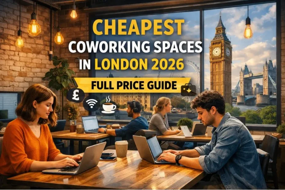 Cheapest Coworking Spaces in London