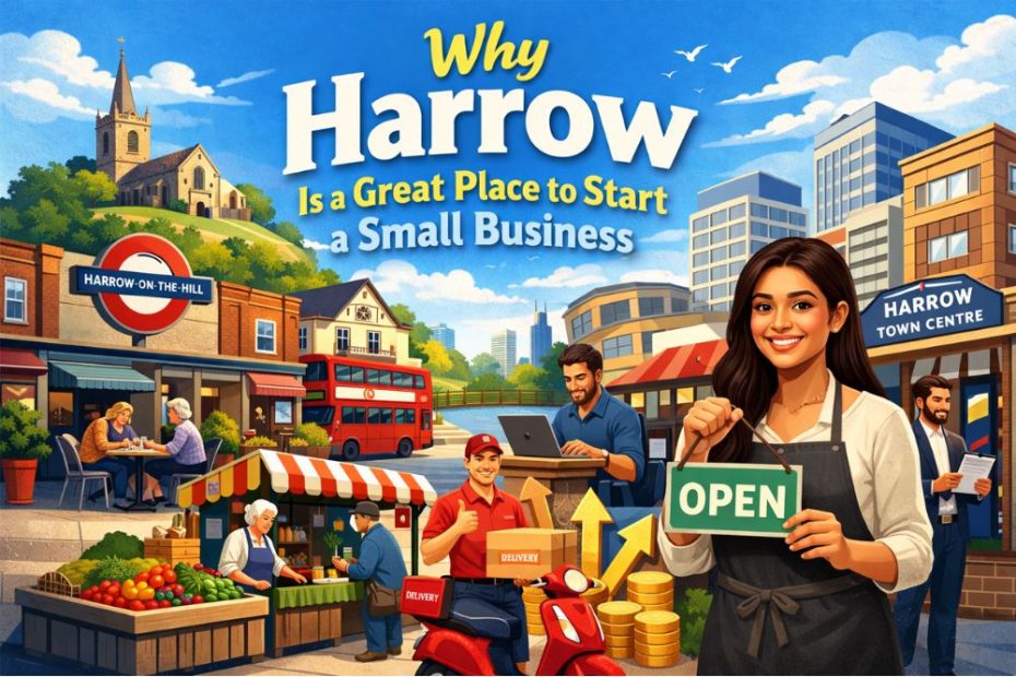 best place in Harrow for small business